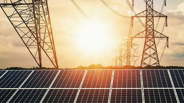 تولید برق با استفاده از انرژی خورشیدی در «بیت راشد»