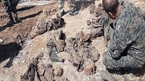 اینجا اوج وحشیگری داعشی هاست!+ عکس تکاندهنده