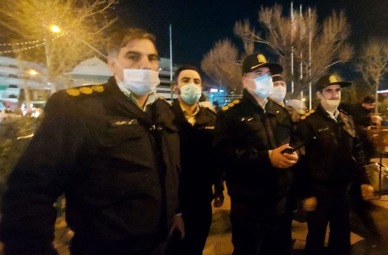6 طرح پاکسازی پارک دانشجو به فرماندهی سرکلانتر هشتم پلیس پیشگیری