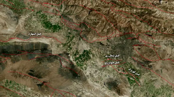 تردید اساتید زمین شناسی در مورد وجود گسل های جنوب تهران/ گسل یا رسوبات باقی مانده از دریاچه 12هزار سال پیش؟