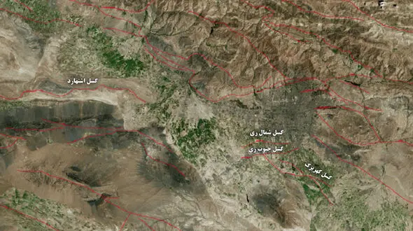 تردید اساتید زمین شناسی در مورد وجود گسل های جنوب تهران/ گسل یا رسوبات باقی مانده از دریاچه 12هزار سال پیش؟