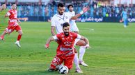 گل اول پرسپولیس به ملوان  و گل  اول ملوان به پرسپولیس