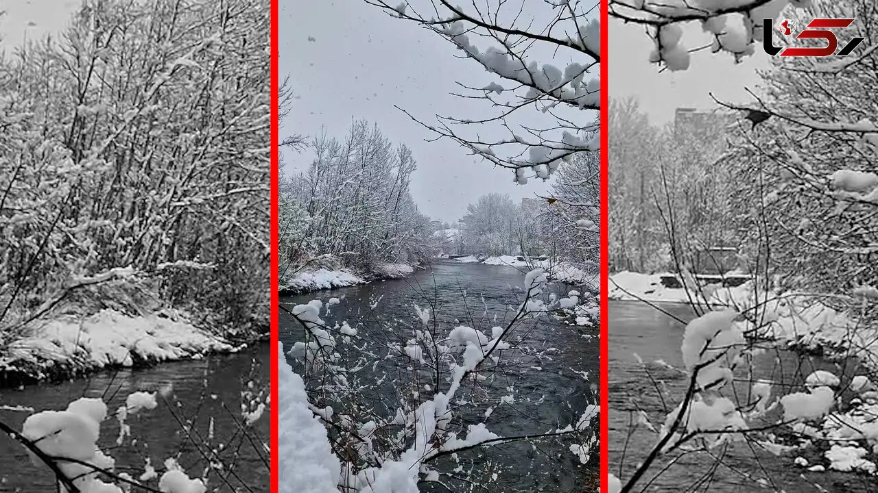 فیلم مناظر زمستانی روستای چم یوسفعلی