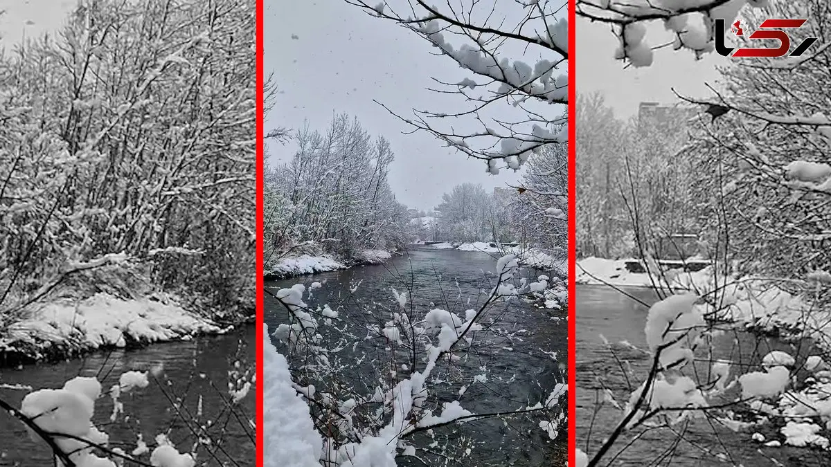 فیلم مناظر زمستانی روستای چم یوسفعلی
