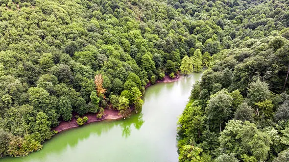مسافران ساری از دریاچه چورت دیدن کنند + فیلم