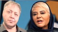 چیدمان میز عصرونه خوشرنگ و خوشمزه رابعه اسکویی و مازیار لرستانی در یک رستوران شیک و خودمونی