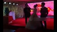 فرو ریختن ناگهانی سقف تالار هتل هنگام جشن عروسی! + فیلم و عکس