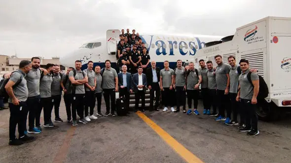 شاگردان قلعه نویی راهی اردن شدند + تصاویر