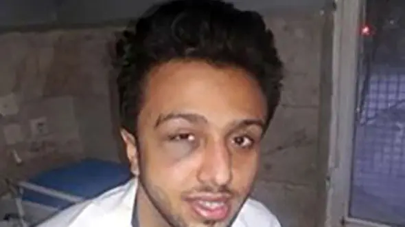 کتک خوردن وحشتناک پرستار در بیمارستان مشهد + عکس 