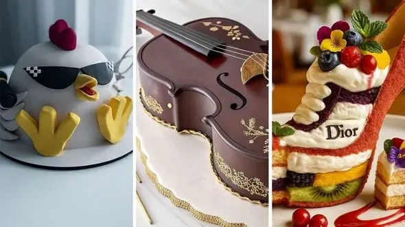 ایده های جذاب کیک تولد فانتزی، ترکیب رنگ و طعم بی نظیر