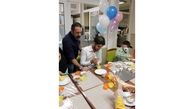 پخت کیک سلامتی کودکان مبتلا به سرطان در اقامتگاه ستارخان محک