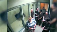 فرار زیرکانه یک زندانی از دست پلیس در آسانسور دادگاه + فیلم