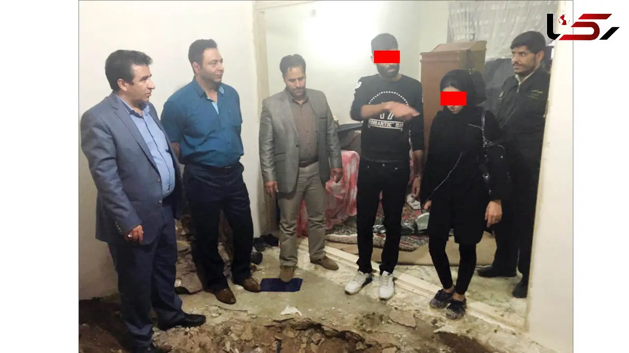 نقشه زن بی وفا برای خوشگذرانی / مرد مشهدی در اتاق دفن شده بود ! + عکس تلخ