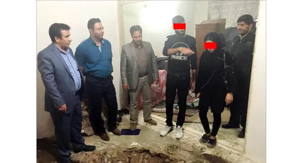 نقشه زن بی وفا برای خوشگذرانی / مرد مشهدی در اتاق دفن شده بود ! + عکس تلخ