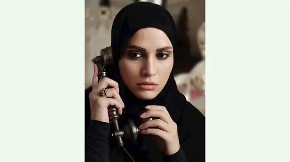 عکس خانم بازیگر لبنانی سریال نجلا در لبنان !