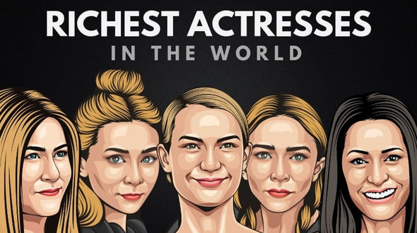 Top 10 richest actresses in the world