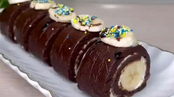 رولت موزی 5 دقیقه ای