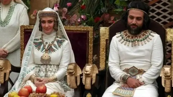 عکس| سفر در زمان؛ «الهام حمیدی» در لباس عروس و در اولین فیلم اش؛ سال 80