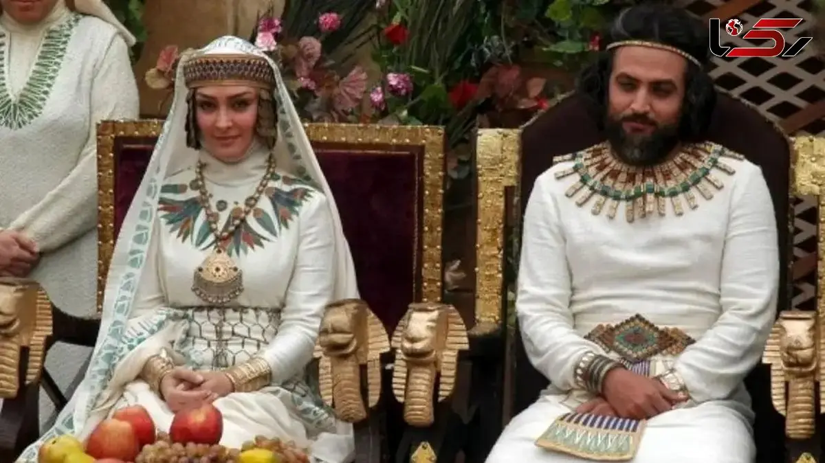 عکس| سفر در زمان؛ «الهام حمیدی» در لباس عروس و در اولین فیلم اش؛ سال 80