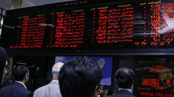 افت شاخص کل بورس اوراق بهادار تهران / در نخستین ساعت بازار امروز