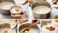 طرز تهیه فرنی نرم و کرمی برای افطار/ پاسخ به سوالات کاربران