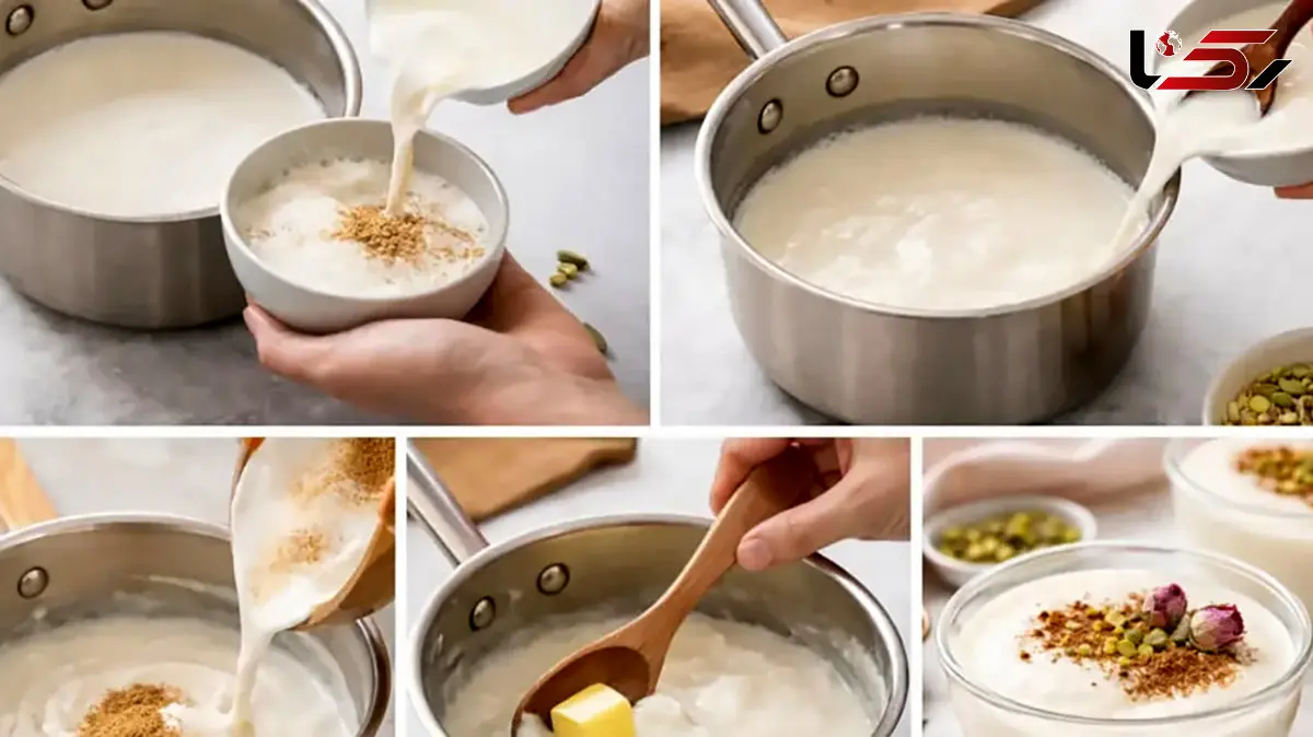 طرز تهیه فرنی نرم و کرمی برای افطار/ پاسخ به سوالات کاربران