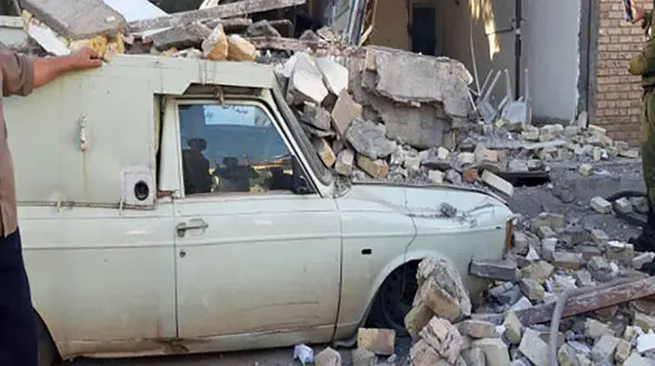 انفجار وحشتناک در خانه بهداشت شهر معلم کلایه + تصاویر 