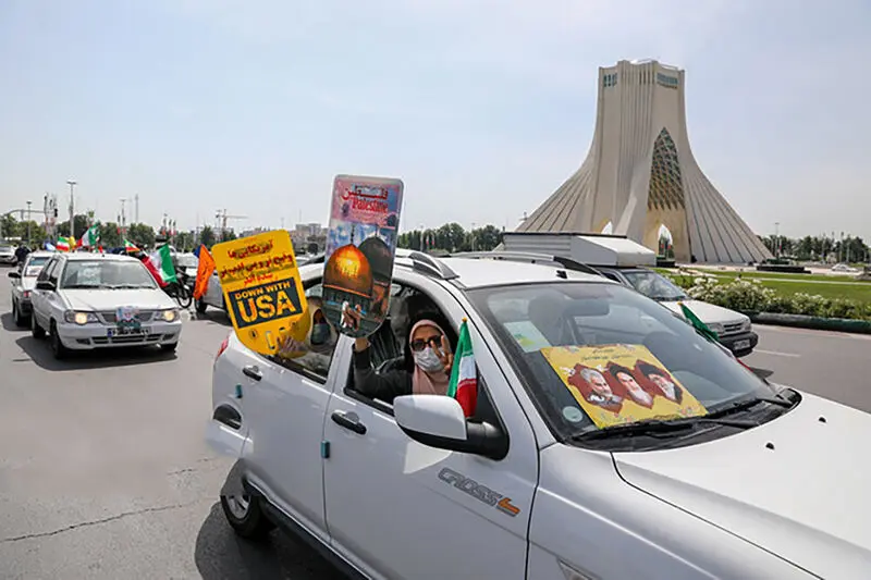 حال و هوای روز جهانی قدس در تهران