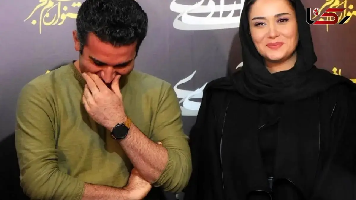 آواز شاد؛ رقص هوتن شکیبا تو مراسم نامزدی فقط که میگه بریم برقصیم