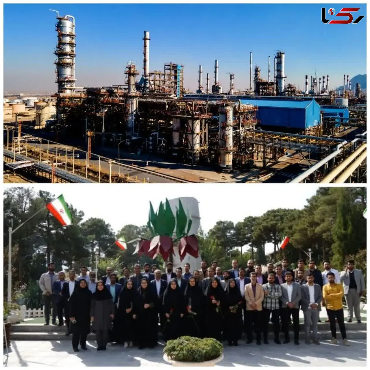 بازدید کارشناسان روابط عمومی مناطق آموزش و پرورش استان اصفهان از هلدینگ پتروپالایش اصفهان 