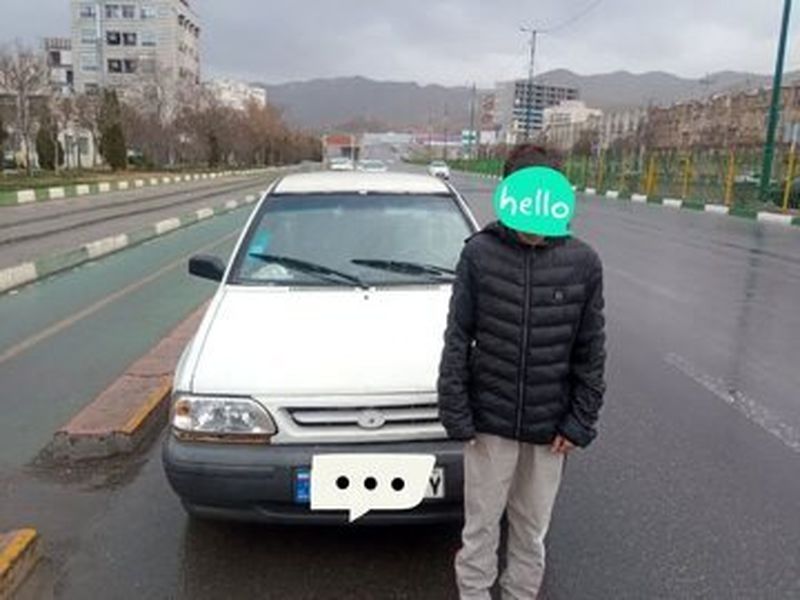 رانندگی حیرت‌انگیز کودک ۱۰ ساله: توقیف خودرو توسط پلیس