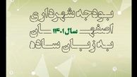 کتاب بودجه ۱۴۰۱ شهرداری اصفهان به زبان ساده منتشر شد