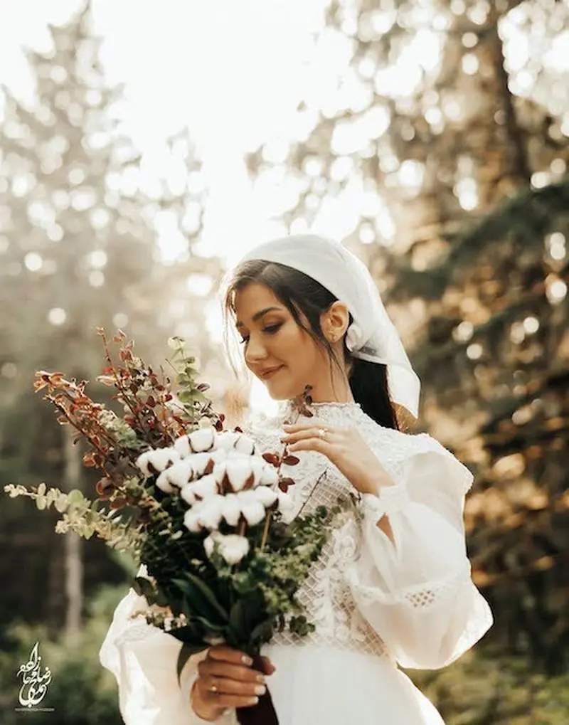 لباس عروس نیلوفر استخری