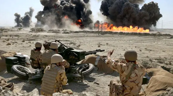 رزمایش اقتدار نیروی زمینی سپاه در منطقه عمومی ارس آغاز شد