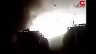 فیلم وحشتناک از حمله‌ور شدن عظیم ترین گردباد به مناطق مسکونی