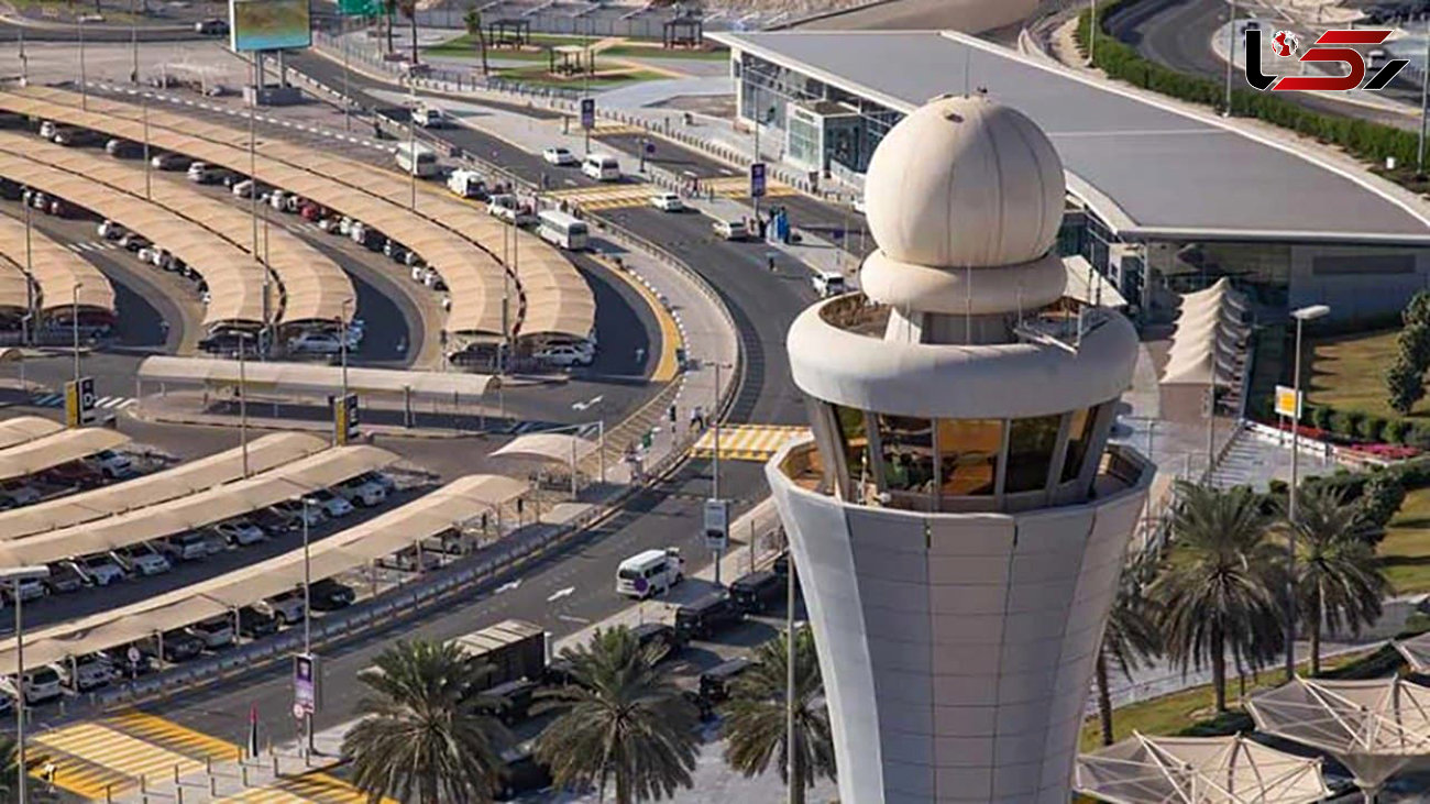 فیلم هولناک از آتش سوزی در فرودگاه ابوظبی