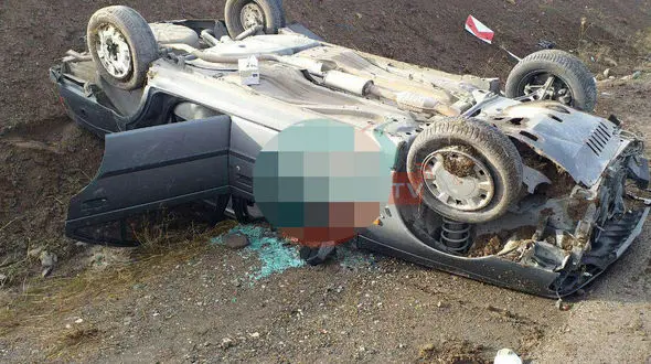 تصادف شدید خودروی فرماندار چالدران در اولین روز کاری اش +عکس