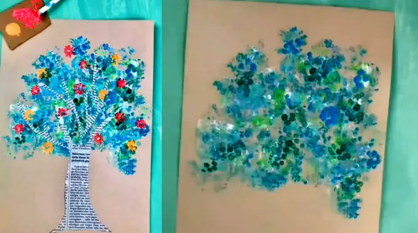 نقاشی با گوش پاک کن + فیلم