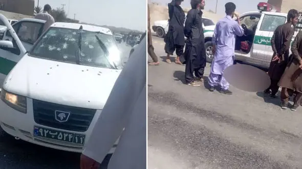 اسامی 5 شهید مامور انتظامی در ایرانشهر اعلام شد