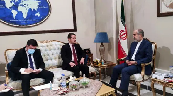 دیدار سفیر جمهوری آذربایجان با کنعانی  