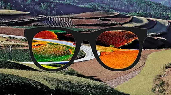 رنگین کمان در نگاه مبتلایان کوررنگی چه رنگی است؟