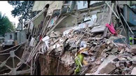 ریزش وحشتناک ساختمان در فلاح تهران / چند نفر زیر آوار دفن شدند + فیلم و عکس
