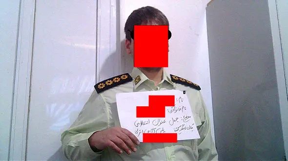 دستگیری پلیس قلابی در بندرانزلی+ عکس