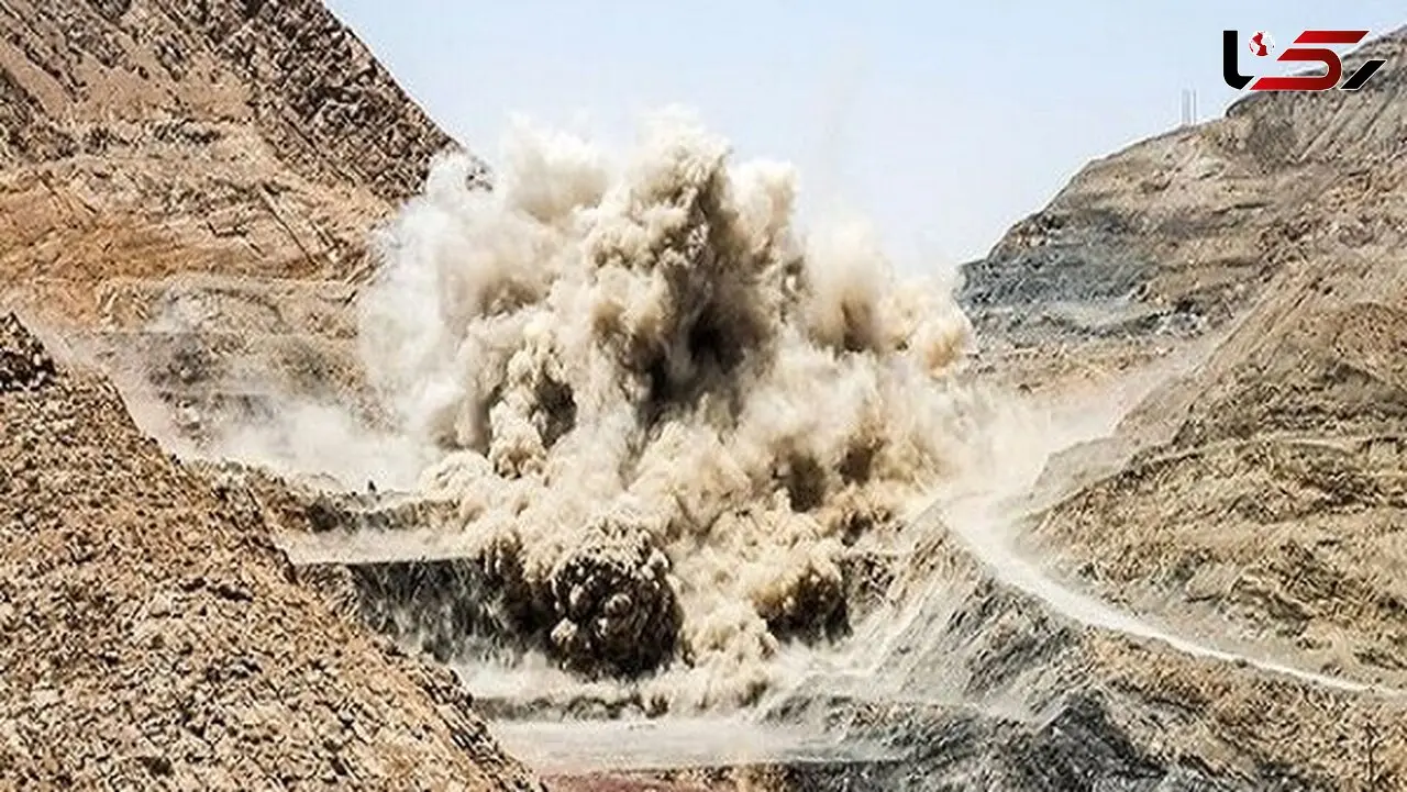 مرگ دلخراش 2 کارگر در انفجار معدن دلیجان