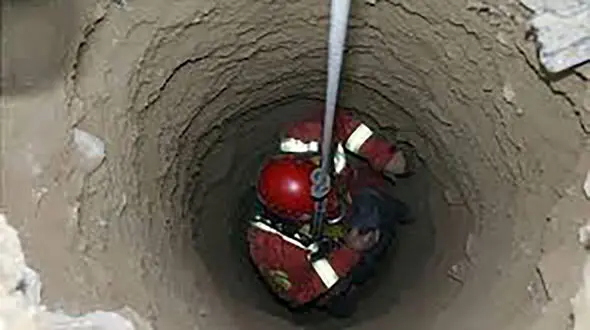 کشف جنازه مردانه در چاه یک باغ / در محلات رخ داد