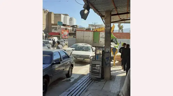 لودرها به جان خیابان های ایذه افتاده اند + فیلم و عکس 