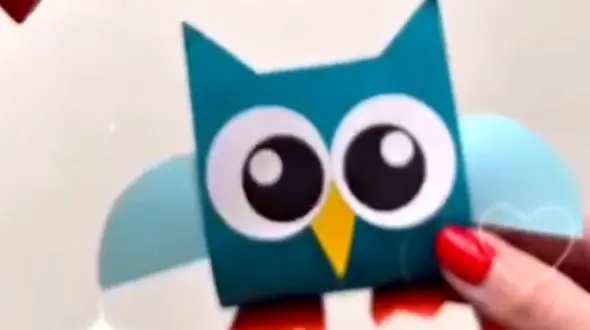 ساخت جغد با وسایل ساده؛ ایده‌ای جذاب برای کاردستی کودکان + فیلم