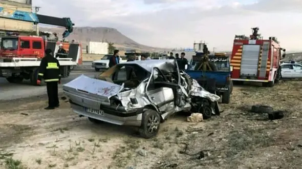 تصادف مرگبار پژو با موتورسیکلت در دهلران / یک جوان کشته شد