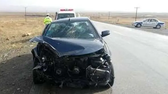 تصادف پراید با دنا در سمنان با ۴ مصدوم 