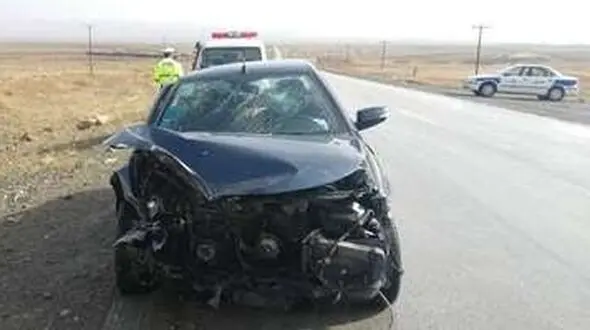 تصادف پراید با دنا در سمنان با ۴ مصدوم 